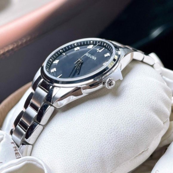 WOW! Bulova Diamond Grey Accent Watch main image 4
